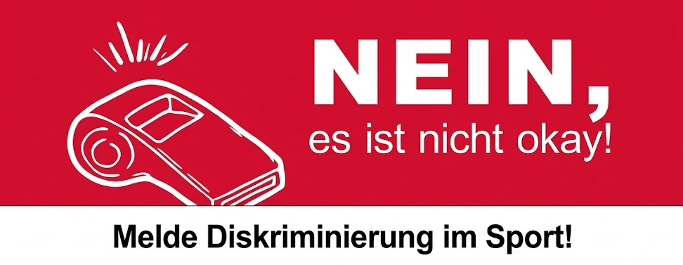Melde Diskriminierung im Sport!